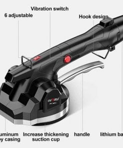 Alternative view of Ventouse carrelage sans fil 18V KraftWorld 100 kg