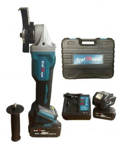 Meuleuse d'angle sans fil Kraft Royal 36V avec 2 Batteries et Charegeur