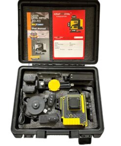 Alternative view of NIVEAU LASER 4D avec 16 lignes (quatre points) auto nivelant, avec laser vert + Trépied