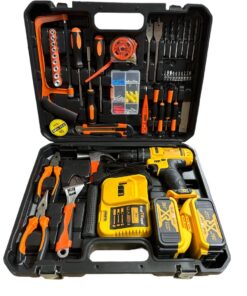 Alternative view of Visseuse Perceuse à percussion sans fil  modèle 36V Kraft Royal + 111 Outillage