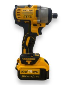 Alternative view of Visseuse Perceuse à percussion + Visseuse Clé à chocs sans fil  Kraft Royal 36V Chargeur et 2 Batteries