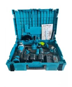 Alternative view of Pack 4 Outils Meuleuse d'angle +Tronçonneuse + Boulonneuse + Visseuse Perceuse Sanf Fil 36V Kraft Royal