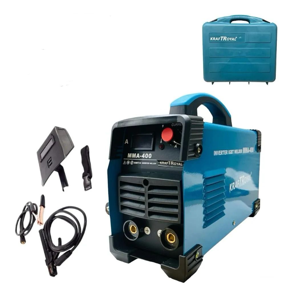 Poste à souder inverter Kraft ROYAL MMA 400A IGBT avec boîtier – Image 11