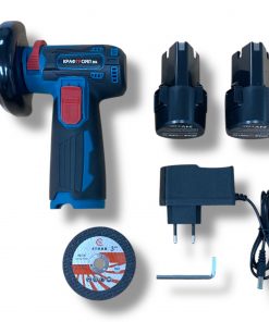 Alternative view of Meuleuse d'angle sans fil 24V, avec 2 Batterie et Chargeur, Kraft Royal