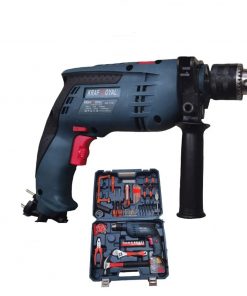 Perceuse Visseuse à percussion 1200W Kraft Royal+Outils