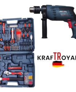 Alternative view of Perceuse Visseuse à percussion 1200W Kraft Royal+Outils