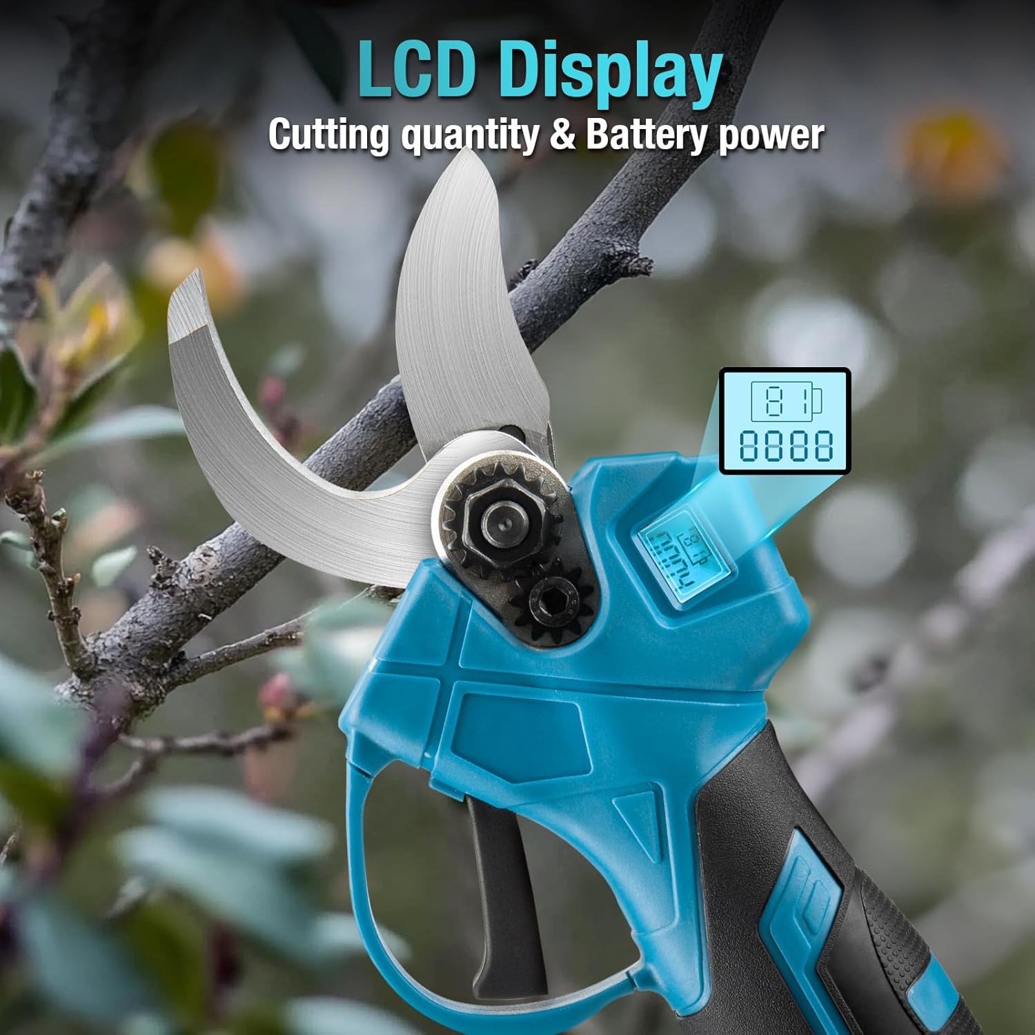 Sécateur électrique Sans Fil 36V Secateur Electrique Professionnel 33 mm Sécateur à Batterie – Image 7