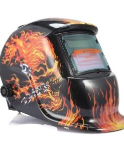 Alternative view of Masque de soudage automatique solaire avec protection UV DIN 9-13 – Réglage libre – Protection contre les étincelles et les rayonnements