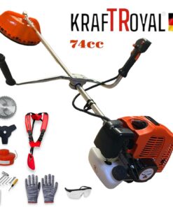 Alternative view of Débroussailleuse thermique professionnelle – Kraft Royal 74cm³ 3kw Anti vibration