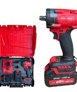 Boulonneuse, Clé à chocs sans fil BL 36V + 2 Batteries et Chargeur Kraft Royal – Max. couple 300-850 N/m