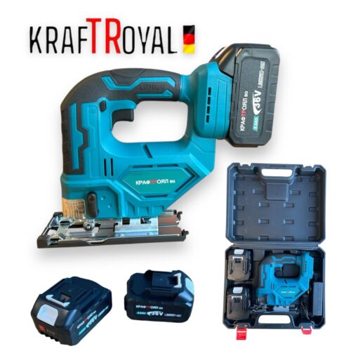 Scie Sauteuse sans fil mdoele 36V, avec 2 Batteries et Chargeur