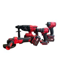 Alternative view of Pack 4 Outils Meuleuse d’angle + Perforateur + Boulonneuse + Visseuse Perceuse Sans Fil M18 Kraft Royal