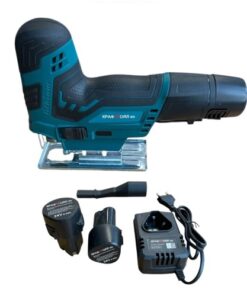 Scie sauteuse modele 24V sans fil, mini scie à bois 2 Batteries et Chargeur