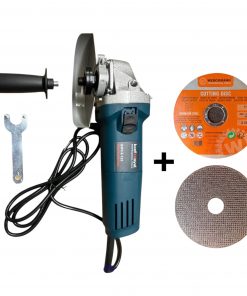 KraftRoyal Meuleuse d’angle GWS 8-125, 1200 W + Disques à meuler