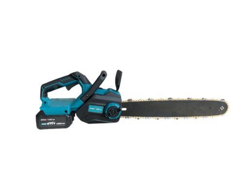 Tronçonneuse Scie à bois sans fil Kraft Royal 36V, à double batterie longueur du rail 40cm + 2 Chaîne – Image 3