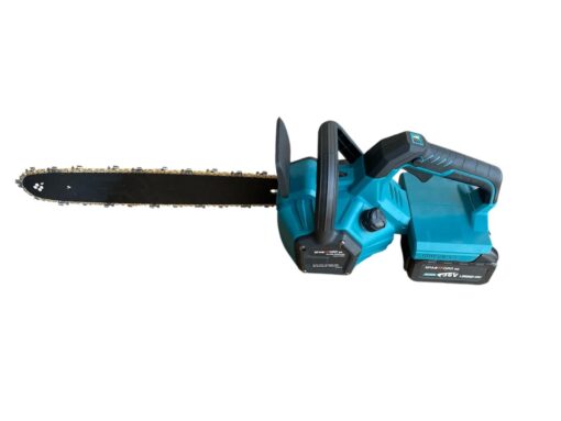 Tronçonneuse Scie à bois sans fil Kraft Royal 36V, à double batterie longueur du rail 40cm + 2 Chaîne – Image 5