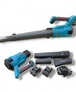 Souffleur de feuilles sans fil 1500W, model Kraft Royal 36V à 3 vitesses, 2 Batteries et Chargeur